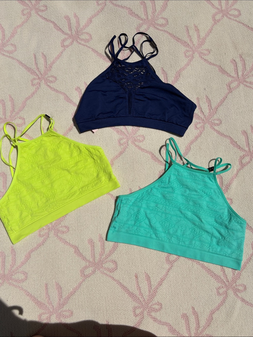 3 Victoria’s Secret Bralettes